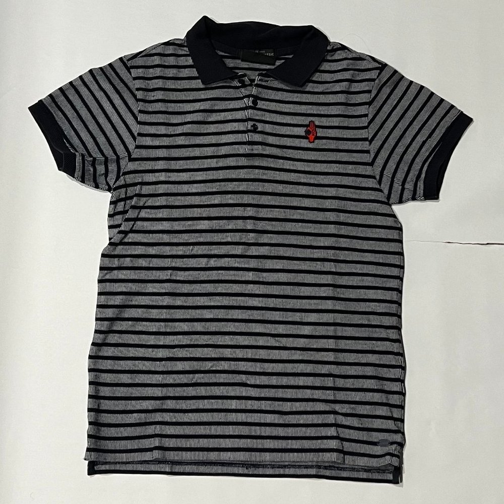 Scotch & Soda Striped Polo Small